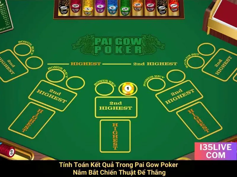 Tính Toán Kết Quả Trong Pai Gow Poker - Nắm Bắt Chiến Thuật Để Thắng