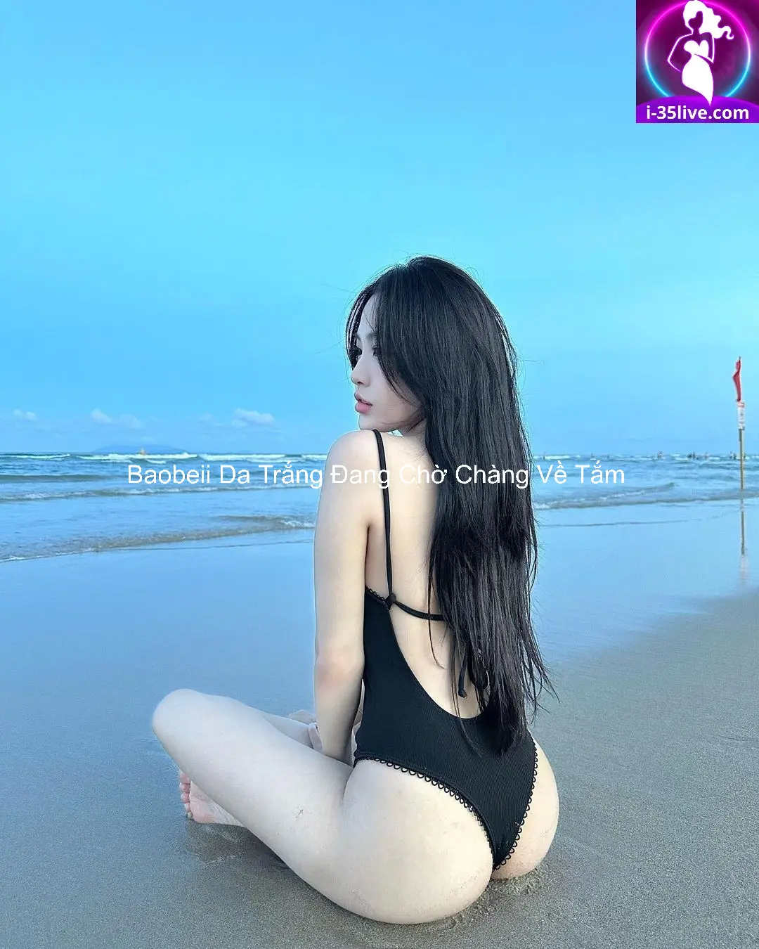 Baobeii Da Trắng Đang Chờ Chàng Về Tắm 1